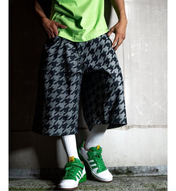 JOINT WORKS「SAGE / セイジ 5age Houndstooth Denim Shorts」|その他|