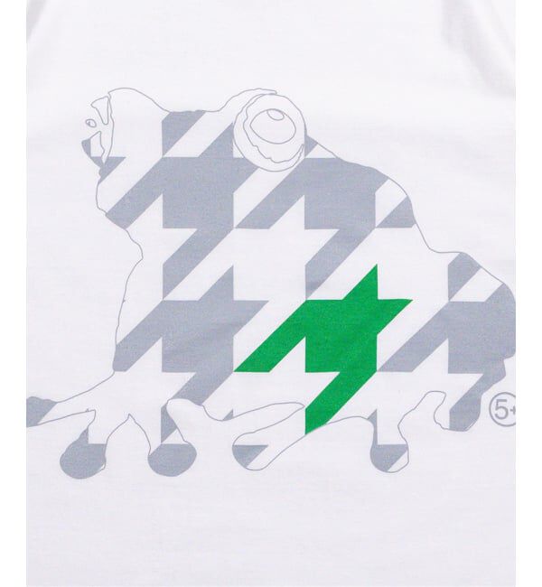 JOINT WORKS「SAGE / セイジ Houndstooth SAGE FROG Tee」|Tシャツ・カットソー|