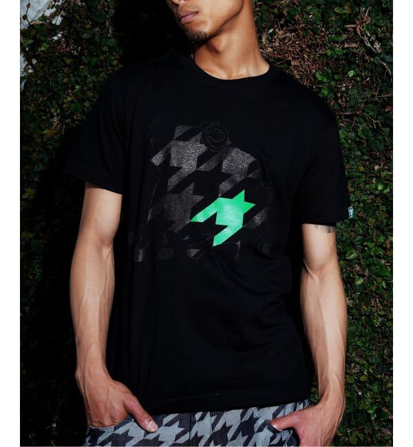 JOINT WORKS「SAGE / セイジ Houndstooth SAGE FROG Tee」|Tシャツ・カットソー|