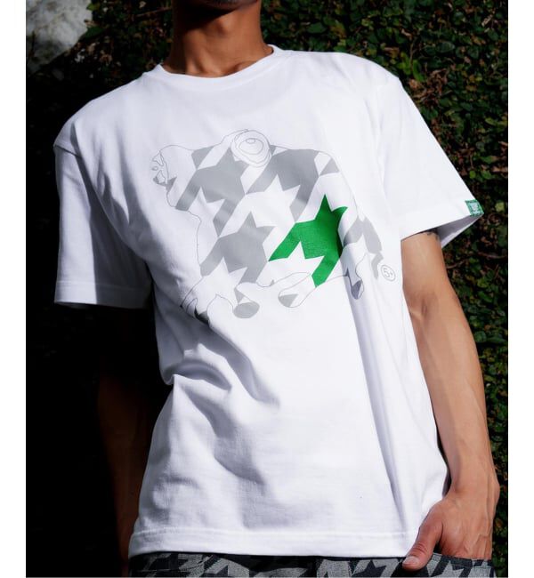JOINT WORKS「SAGE / セイジ Houndstooth SAGE FROG Tee」|Tシャツ・カットソー|