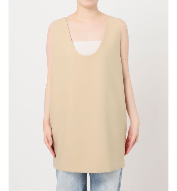 Plage「《WEB限定追加》MY_sleeveless ブラウス」|シャツ・ブラウス|