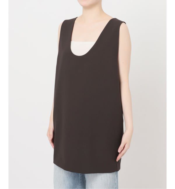 Plage「《WEB限定追加》MY_sleeveless ブラウス」|シャツ・ブラウス|