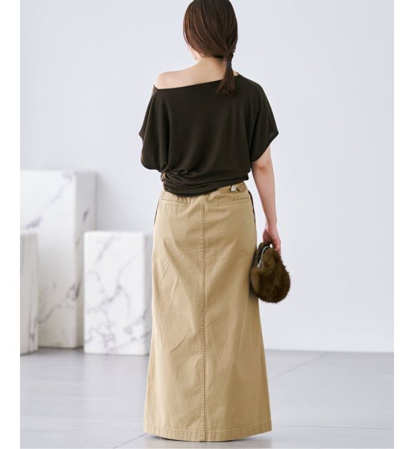 Plage「Wash chinos スカート」|スカート|