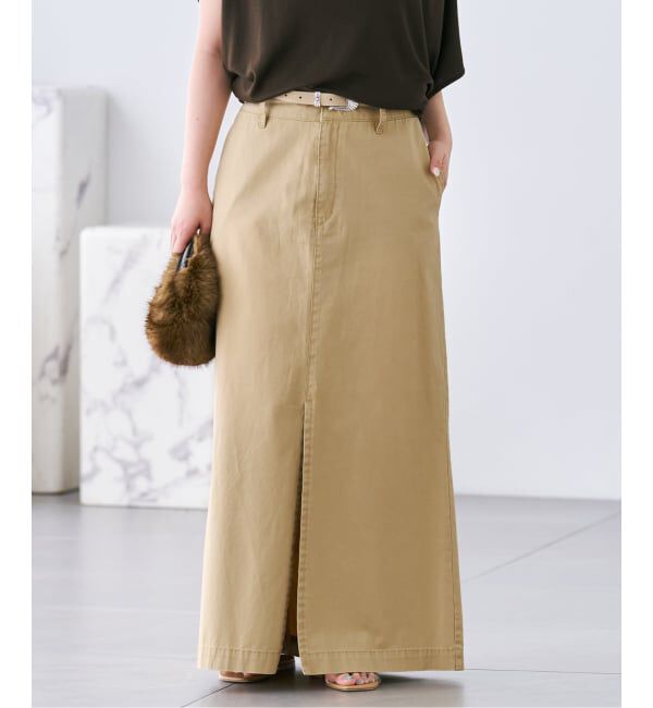 Plage「Wash chinos スカート」|スカート|