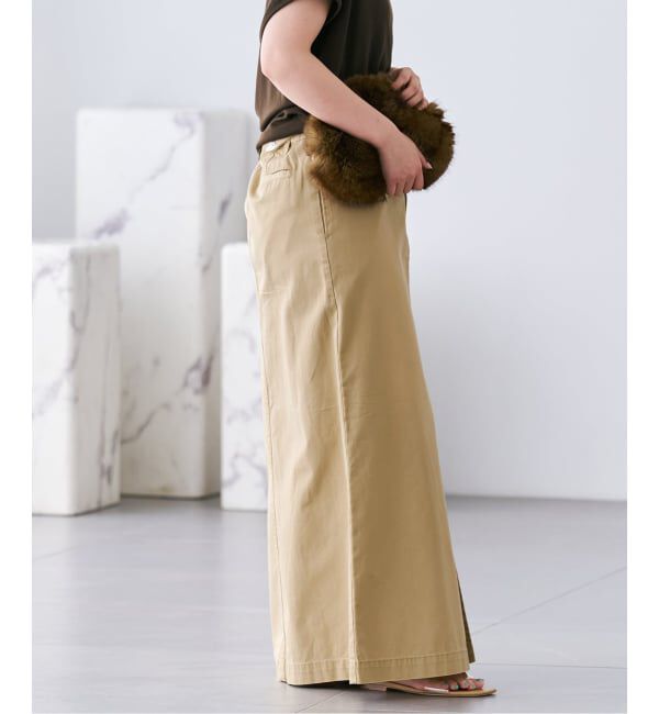 Plage「Wash chinos スカート」|スカート|