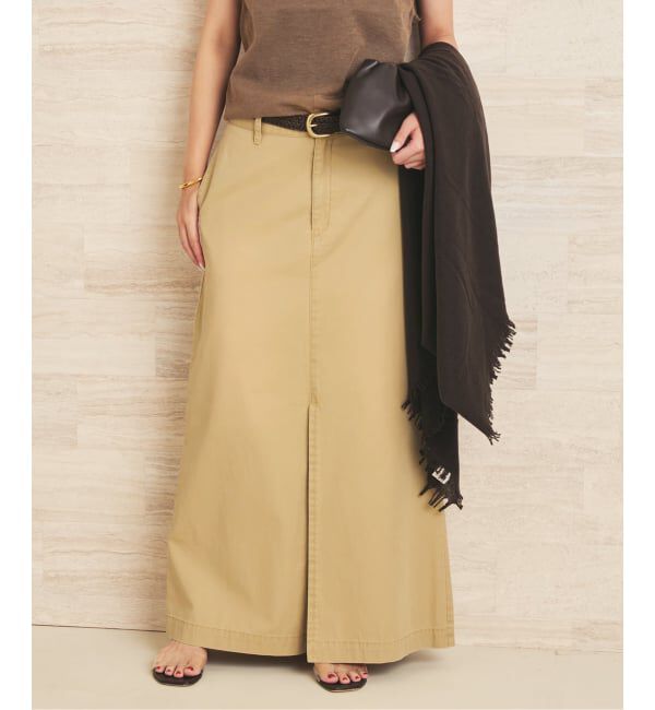 Plage「Wash chinos スカート」|スカート|