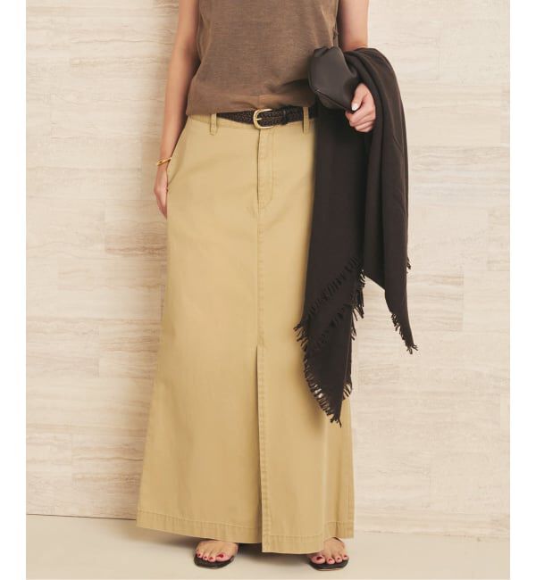 Plage「Wash chinos スカート」|スカート|