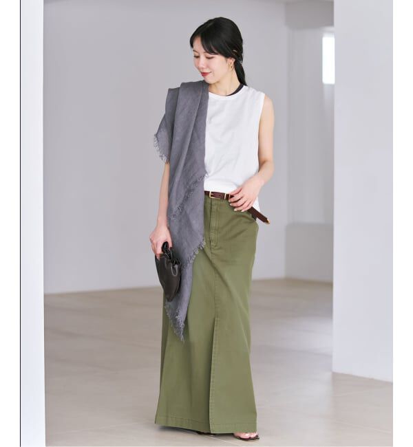 Plage「Wash chinos スカート」|スカート|