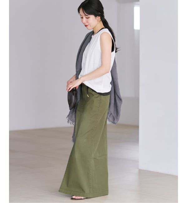 Plage「Wash chinos スカート」|スカート|