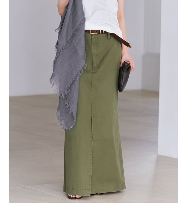 Plage「Wash chinos スカート」|スカート|