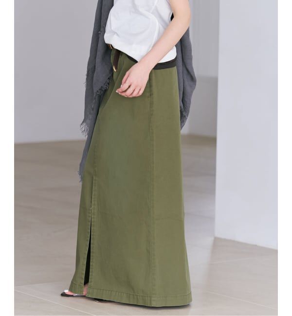 Plage「Wash chinos スカート」|スカート|