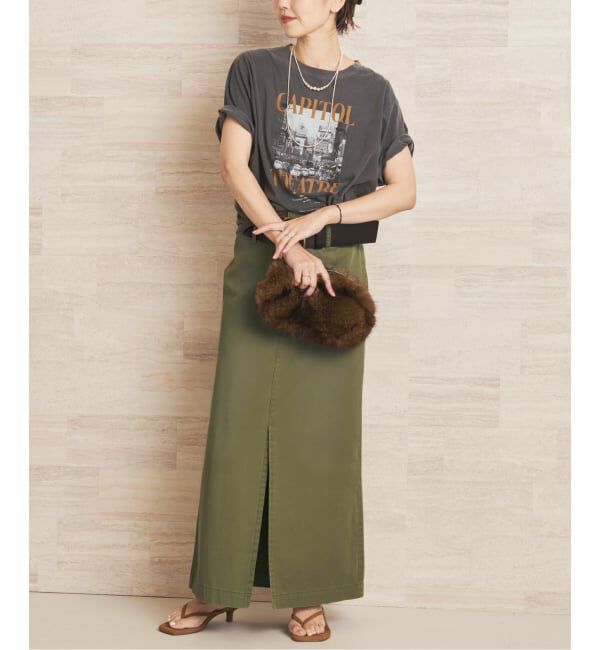 Plage「Wash chinos スカート」|スカート|