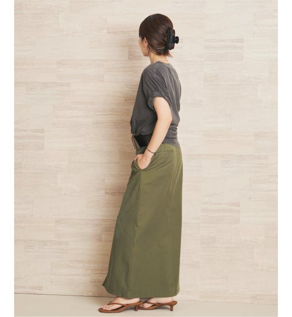 Plage「Wash chinos スカート」|スカート|