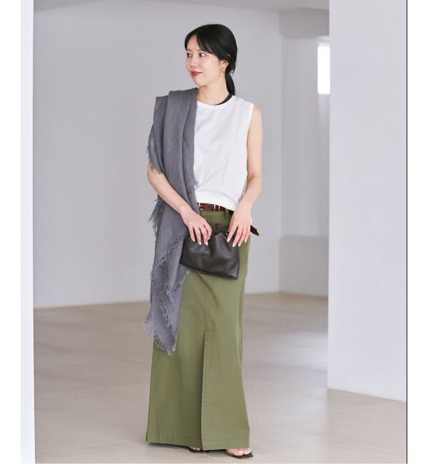Plage「Wash chinos スカート」|スカート|