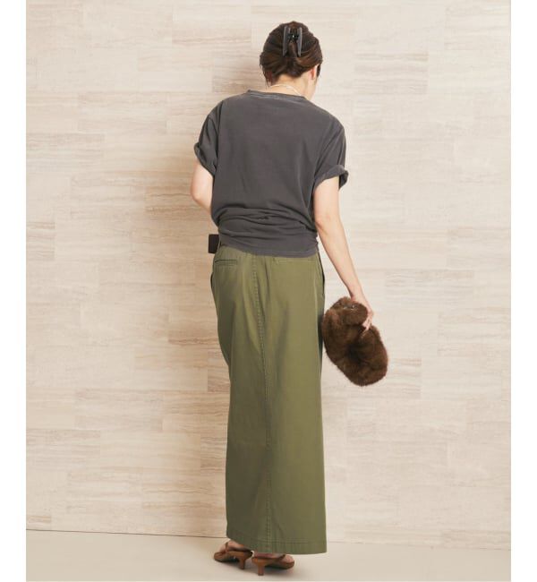 Plage「Wash chinos スカート」|スカート|