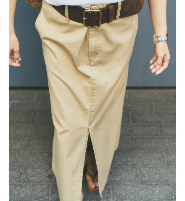 Plage「Wash chinos スカート」|スカート|