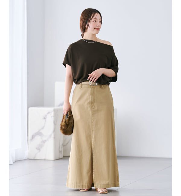 Plage「Wash chinos スカート」|スカート|