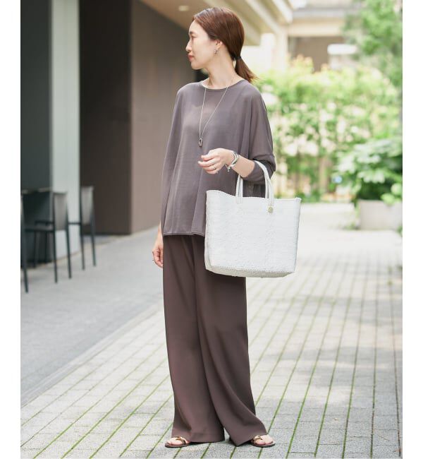 SLOBE IENA「《4サイズ展開/追加2》DOUBLECLOTHパンツ」|その他|