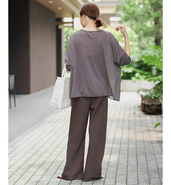 SLOBE IENA「《4サイズ展開/追加2》DOUBLECLOTHパンツ」|その他|