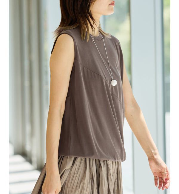 IENA LA BOUCLE「IENA LA BOUCLE ドレープカットソー」|Tシャツ・カットソー|
