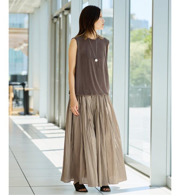 IENA LA BOUCLE「IENA LA BOUCLE ドレープカットソー」|Tシャツ・カットソー|