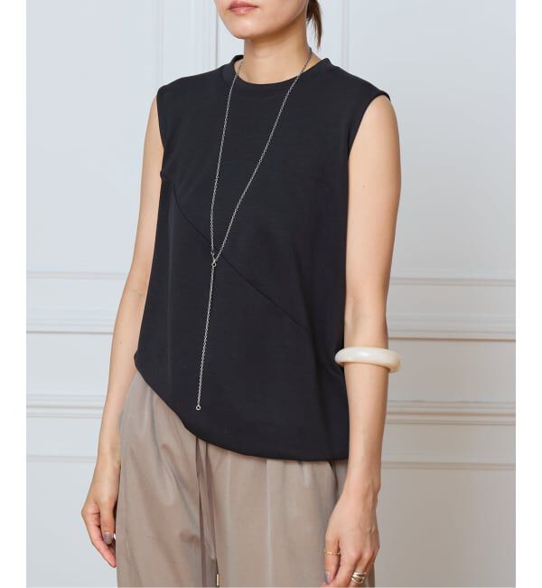IENA LA BOUCLE「IENA LA BOUCLE ドレープカットソー」|Tシャツ・カットソー|