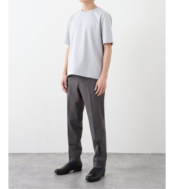 EDIFICE「"抗菌防臭＆シワ防止機能" ワルツ ツイル テーパードパンツ」|スラックス|