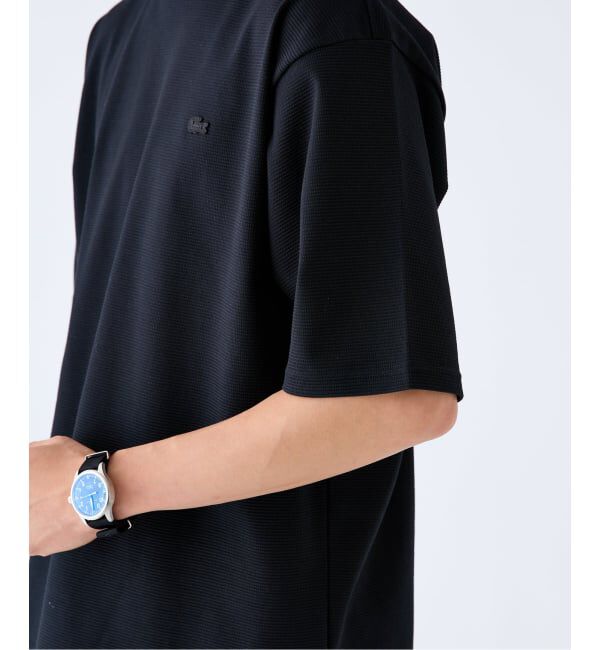 EDIFICE「LACOSTE(ラコステ) 別注 ニット Tシャツ」|Tシャツ・カットソー|