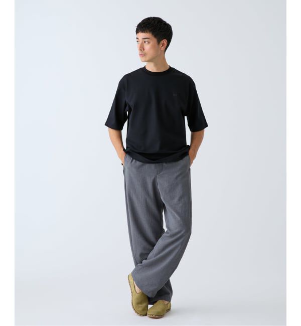 EDIFICE「LACOSTE(ラコステ) 別注 ニット Tシャツ」|Tシャツ・カットソー|