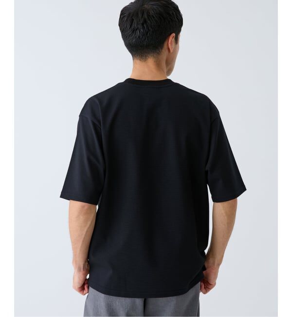 EDIFICE「LACOSTE(ラコステ) 別注 ニット Tシャツ」|Tシャツ・カットソー|