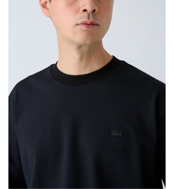 EDIFICE「LACOSTE(ラコステ) 別注 ニット Tシャツ」|Tシャツ・カットソー|