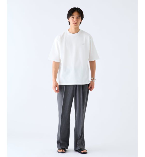 EDIFICE「LACOSTE(ラコステ) 別注 ニット Tシャツ」|Tシャツ・カットソー|