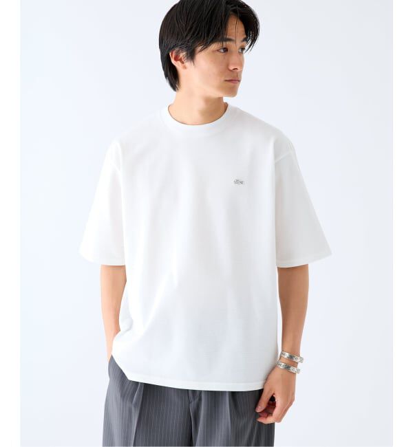EDIFICE「LACOSTE(ラコステ) 別注 ニット Tシャツ」|Tシャツ・カットソー|