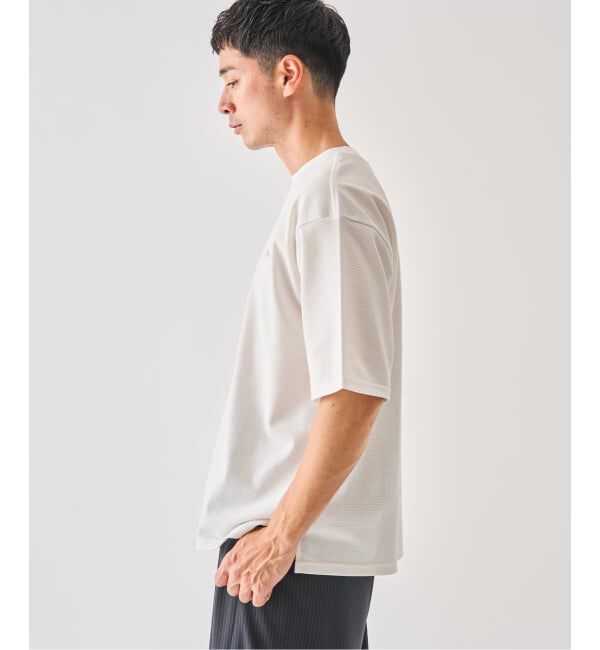 EDIFICE「LACOSTE(ラコステ) 別注 ニット Tシャツ」|Tシャツ・カットソー|