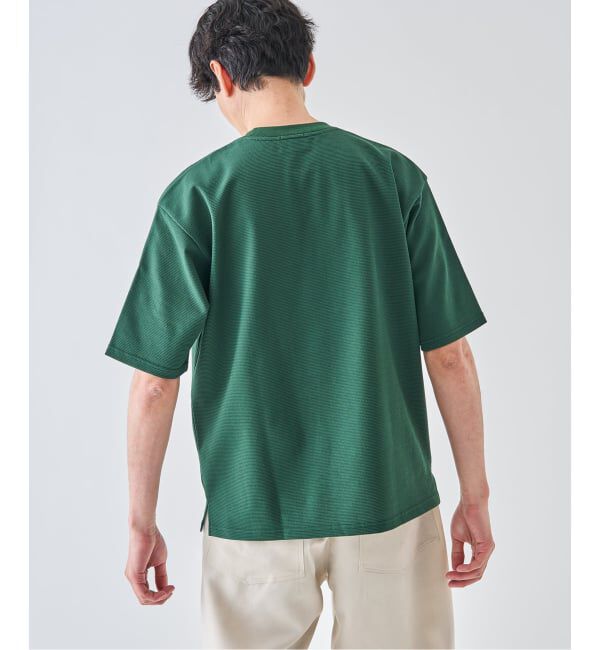 EDIFICE「LACOSTE(ラコステ) 別注 ニット Tシャツ」|Tシャツ・カットソー|