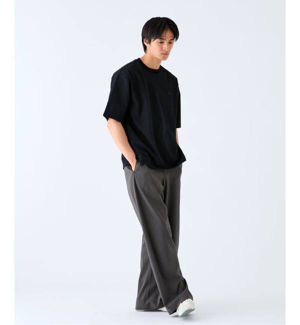 EDIFICE「LACOSTE(ラコステ) 別注 ニット Tシャツ」|Tシャツ・カットソー|