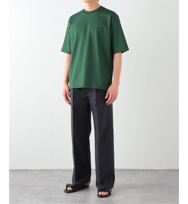 EDIFICE「LACOSTE(ラコステ) 別注 ニット Tシャツ」|Tシャツ・カットソー|