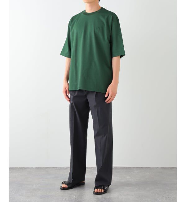 EDIFICE「LACOSTE(ラコステ) 別注 ニット Tシャツ」|Tシャツ・カットソー|