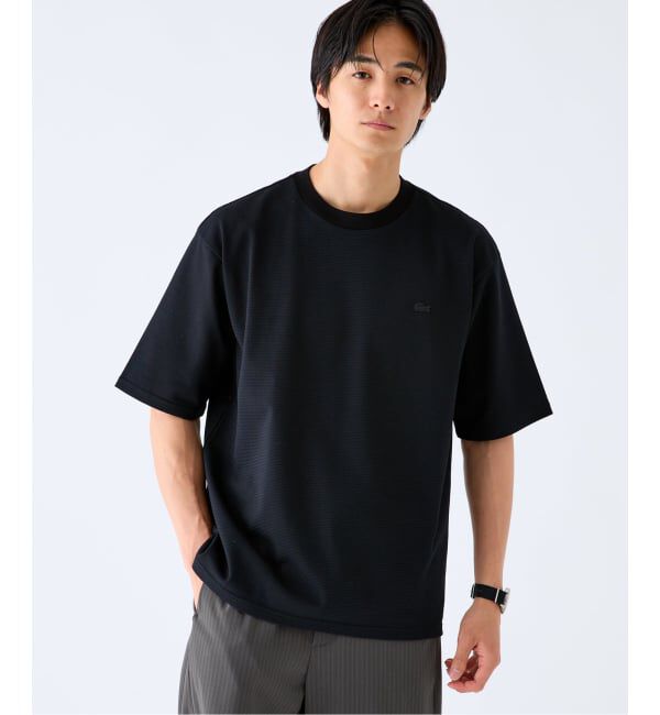 EDIFICE「LACOSTE(ラコステ) 別注 ニット Tシャツ」|Tシャツ・カットソー|