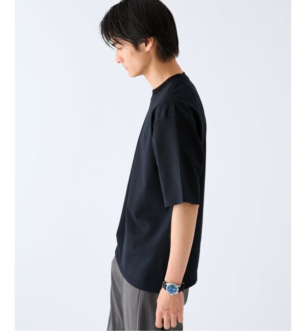 EDIFICE「LACOSTE(ラコステ) 別注 ニット Tシャツ」|Tシャツ・カットソー|