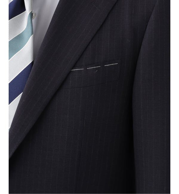EDIFICE「OLIVER 2ボタン DORMEUIL (ストライプ)」|スーツ|