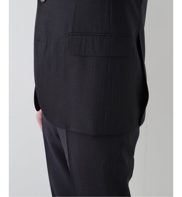 EDIFICE「OLIVER 2ボタン DORMEUIL (ストライプ)」|スーツ|