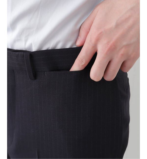 EDIFICE「OLIVER 2ボタン DORMEUIL (ストライプ)」|スーツ|