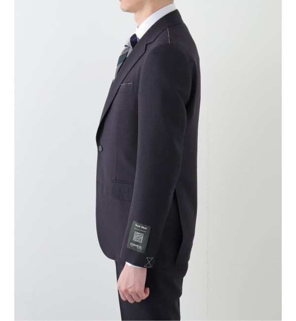 EDIFICE「OLIVER 2ボタン DORMEUIL (ストライプ)」|スーツ|