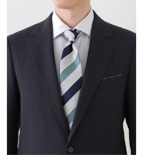EDIFICE「OLIVER 2ボタン DORMEUIL (ストライプ)」|スーツ|