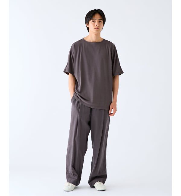 EDIFICE「EDIFICE by Product Twelve リファインドワイドテーパードパンツ」|スラックス|