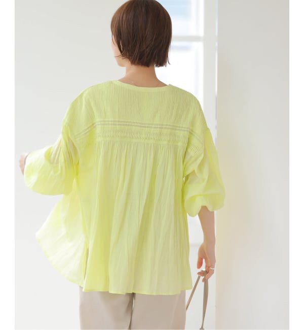 JOURNAL STANDARD relume「コットンボイルクリンクルピンタックブラウス」|シャツ・ブラウス|