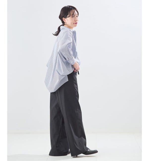 journal standard L'essage「ウォッシャブル タイプライターイージーワイドパンツ」|その他|