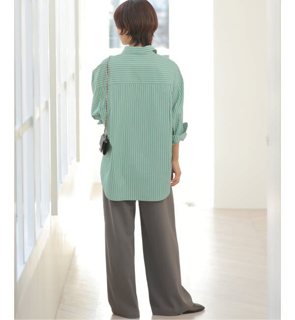 JOURNAL STANDARD relume「スーピマコットンストライプシャツ」|シャツ・ブラウス|