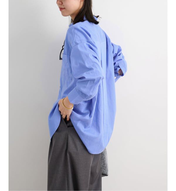 JOURNAL STANDARD relume「《WEB限定追加》バイオウォッシュオーバーサイズシャツ」|シャツ・ブラウス|